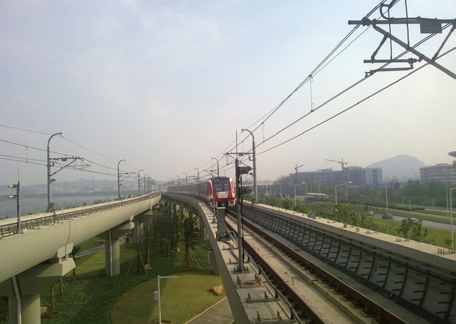 U型梁应用于南京地铁